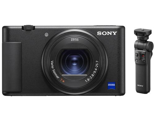 Sony ZV-1, 20.1 MP 2.7x opt. Zoom (24-70mm), 3.0 inkl. Grif