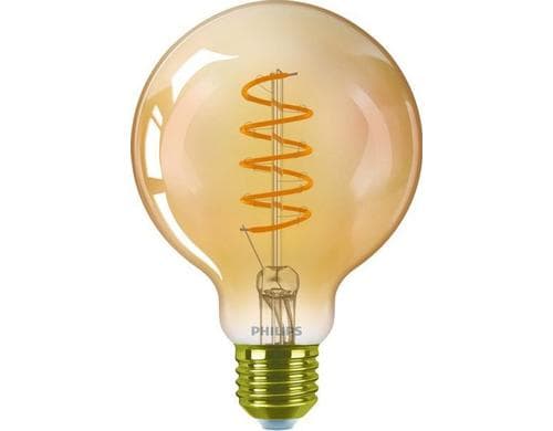 Philips MASTER VLE LEDBulb 4-15W G93 E27 818 gold Vintage Glas DIM