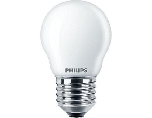 Philips CorePro lustre 6,5-60W P45 E27 matt Glas IP44