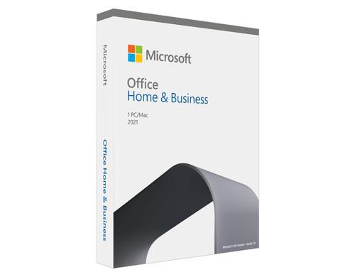 Microsoft Office 2021 PC Home & Business Product Key Card, Vollversion, deutsch