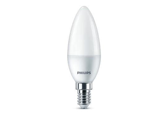 Philips LED Lampe 5.5W (40W) E14, B35, 470lm, 2700K