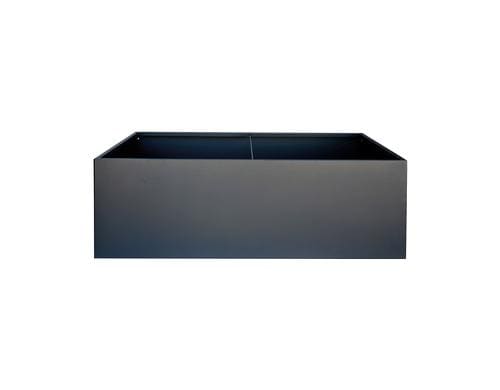 Herstera Metal Planter Edge 150x100x50cm, Anthracite