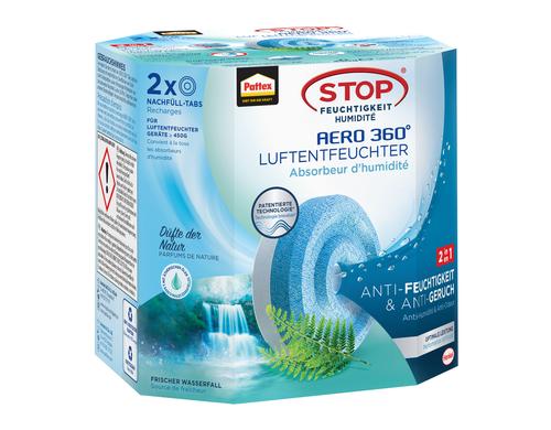 Pattex AERO 360 Frischer Wasserfall Tabs Waterfall Freshness 2x450g