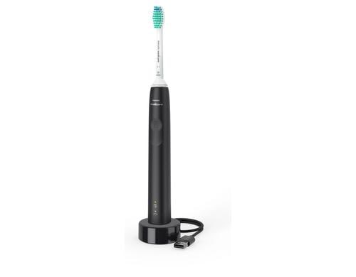 Philips Sonicare Series 3100 HX3671/14 schwarz, Andruckkontrolle, 1 Brstenkopf