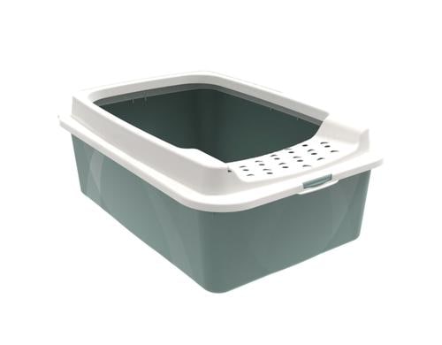 Rotho Katzentoilette Bonnie M ECO grn/sand, 57cm x39cm x 20cm