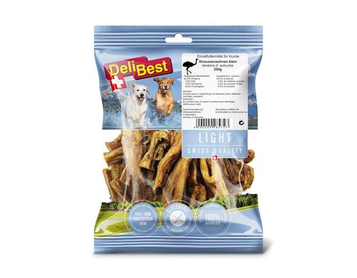 Delibest Light Straussen Sehnen klein 200g 