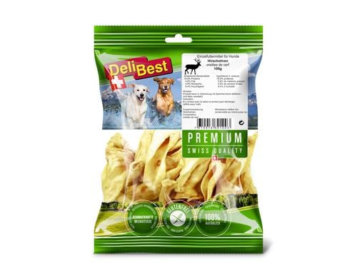 Delibest Premium Hirschohren 100g 