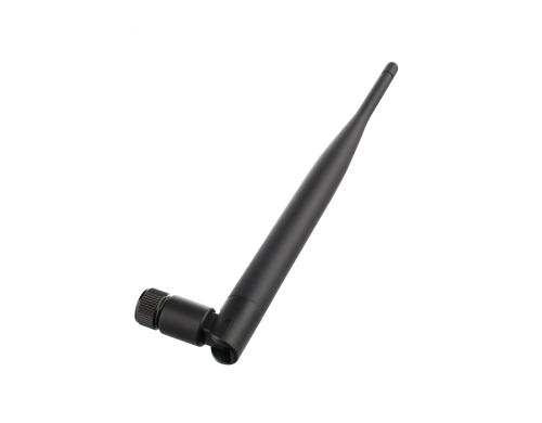 Delock WLAN Antenne, 5dBi mit Kippgelenk RP-SMA Dualband 2.4 Ghz und 5Ghz, 20cm