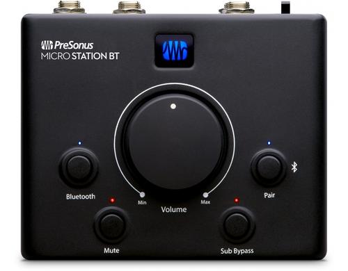 Presonus MicroStation BT 2.1 Monitor Controller mit Bluetooth