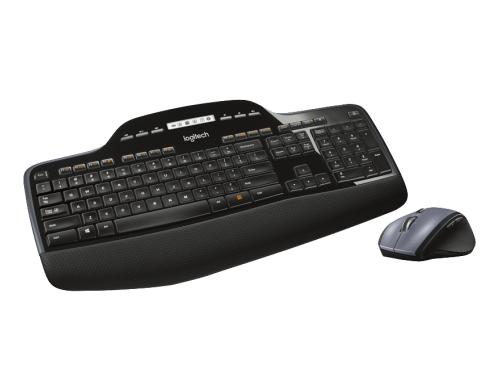 Logitech Cordless Desktop MK710 LCD-Dashboard, USB, 2.4Ghz, Unifying