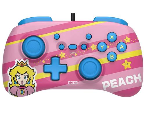 Wired Horipad Mini peach Controller, Switch Peach, wired