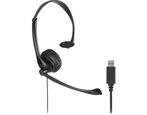 Kensington USB Mono Headset with Inline Controls