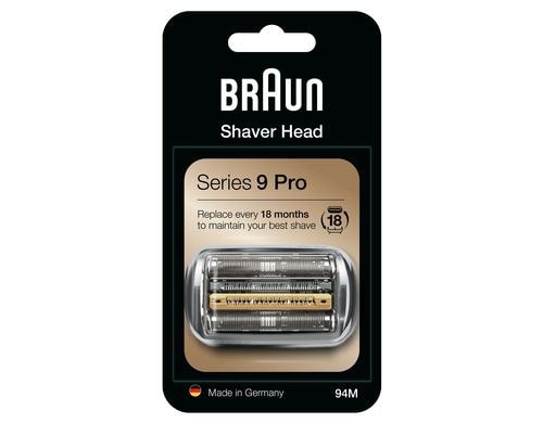 Braun Rasierer Kombipack 94M zu 9er Serie chrom