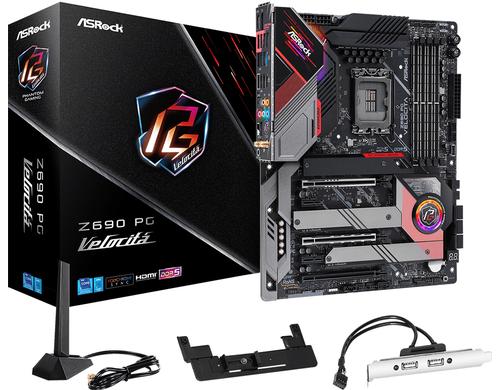 ASRock Z690 PG Velocita, ATX, LGA1700 Intel Z690, 4x DDR5, PCI-E 5.0