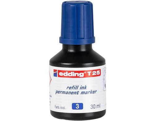 Edding Nachflltusche Permanent blau 30 ml