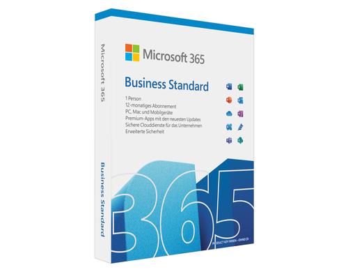 Microsoft 365 Business Standard Product Key Card, Vollversion, deutsch