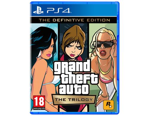 GTA Trilogy - Definitive Edition, PS4 Alter: 18+