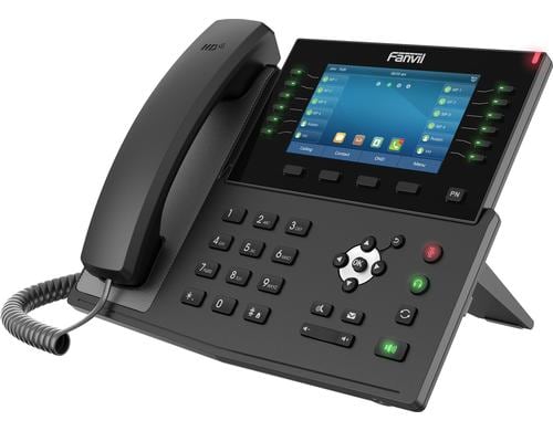 Fanvil X7C Schwarz SIP-Tischtelefon