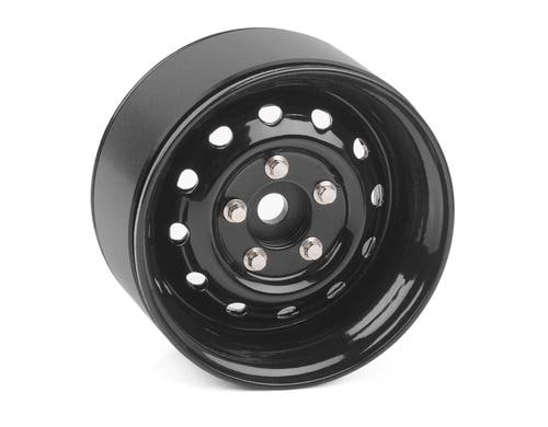 RC4WD Heritage Stamped Steel 1.9 Wheels Black