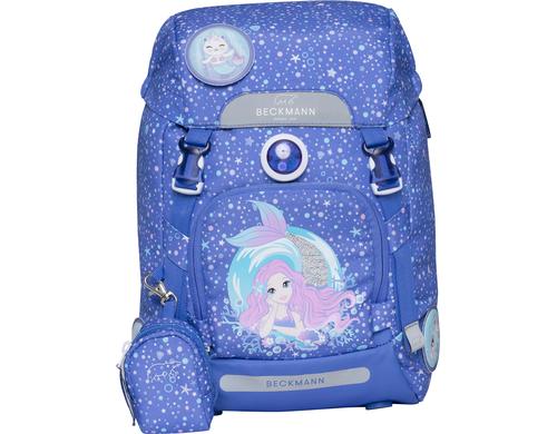 Beckmann Schulrucksack Classic Aquagirl, 22 Liter, 24x37x25 cm