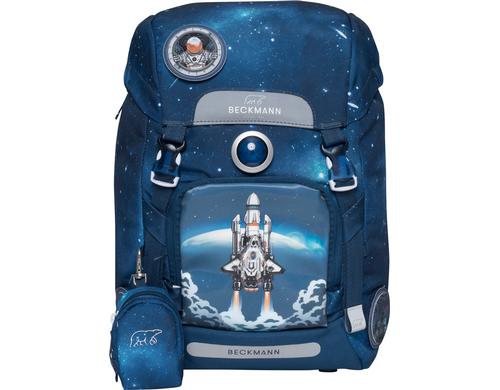 Beckmann Schulrucksack Classic Space Mission, 22 Liter, 24x37x25 cm