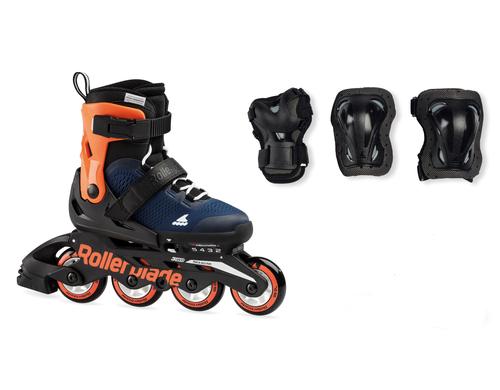 MICROBLADE COMBO 230 36.5-40.5 - MIDNIGHT BLUE/WARM ORANGE