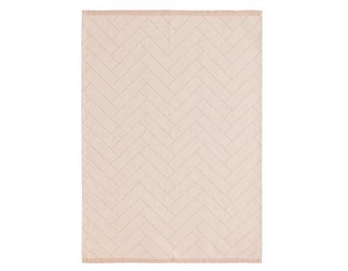 Sdahl Geschirrtuch Tiles Beige 50x70cm, beige, 100% Baumwolle