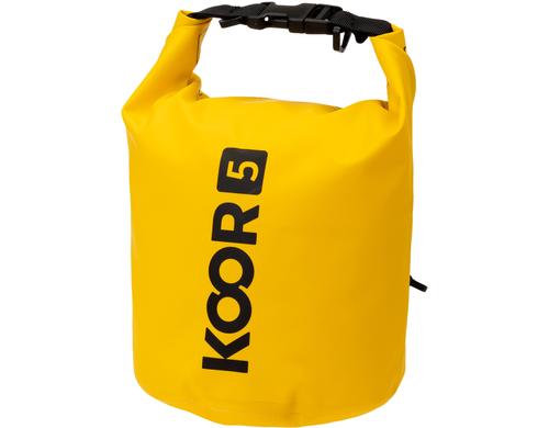 KOOR Dry Bag 5L gelb