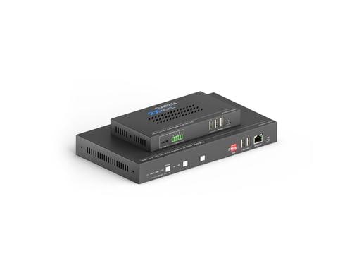 PureTools PT-PSW-21KVM Pres. Sw. 2x1, HDMI/USB-C>HDBT>HDMI, Set,4K