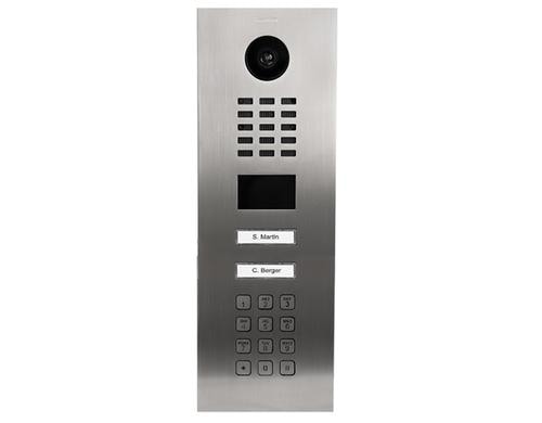 Doorbird Trsprechanlage D2102KV 2 Ruftasten, Keypad Modul, Edelstahl V2A