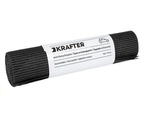 KRAFTER Antirutschmatte zuschneidbar, schwarz, 100*75 cm