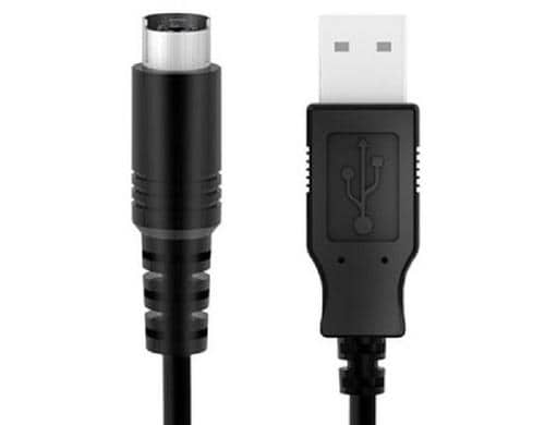 IK Multimedia USB to Mini-DIN cable fr iRig HD, Keys, MIDI, Pro, Stream