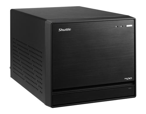 Shuttle Barebone SH570R8, schw., S. 1200 Intel H570, 4x DDR4-3200