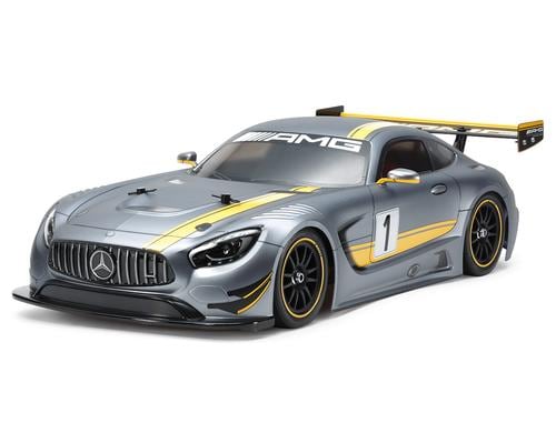 Tamiya Mercedes AMG GT3 Bausatz ohne ESC, 1:10, 4WD, TT-02