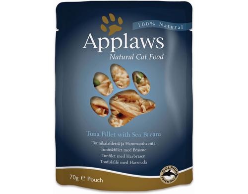 Applaws Pouch Thunfisch & Seebrasse 70g