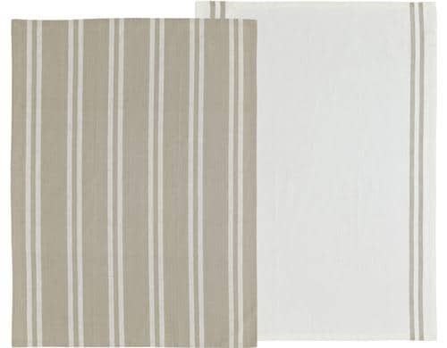 Sdahl Geschirrtuch Soft Beige 2er Set 50x70cm, beige, 100% Baumwolle