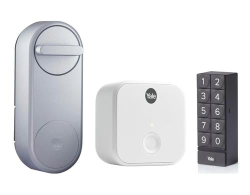 Yale Linus Smart Lock Silber Kit 2 +Bridge+Keypad