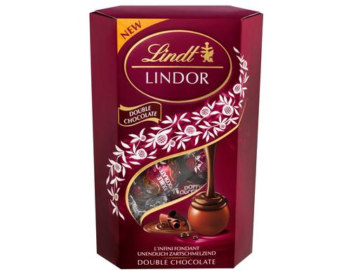 Lindt LINDOR Kugeln Double Chocolate 200g