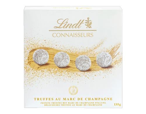 Lindt CONNAISSEURS Truffes Marc de Champagne 135g