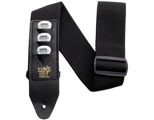 Ernie Ball 4039 Polypro, Pickholder Gitarrengurt, schwarz