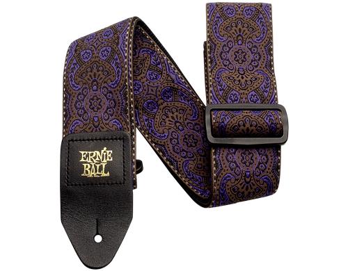 Ernie Ball 4164 Jacquard Gitarrengurt Purple Paisley