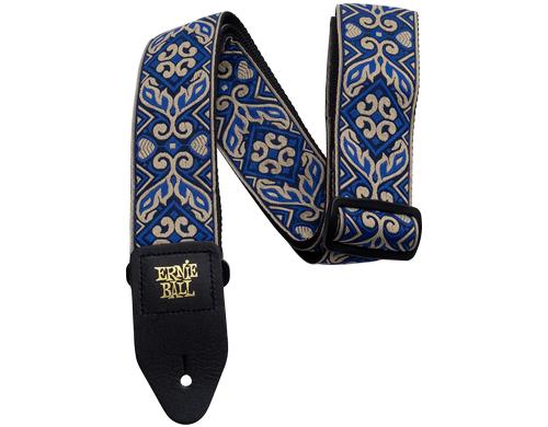 Ernie Ball 4165 Jacquard Gitarrengurt Tribal Blue