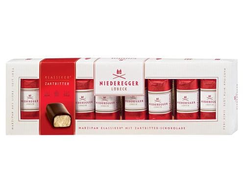 Niederegger Marzipan Klassiker-Pralinen mit Zartbitter Schokolade 100g