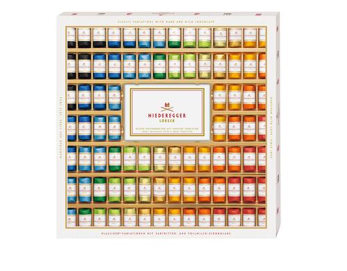 Niederegger Variationen Marzipan Pralinen mit Zartbitter-Schokolade assortiert 1075g