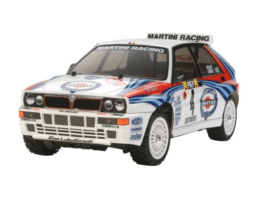 Tamiya Lancia Delta Integrale Bausatz ohne ESC, 1:10, 4WD, TT-02