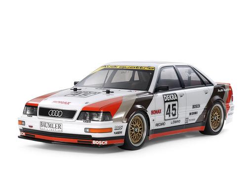 Tamiya 1991 Audi V8 Touring Bausatz, 1:10, 4WD, TT02