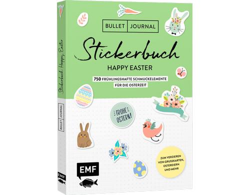 EMF Stickerbuch Happy Easter 96 Seiten, 750 Oster Schmuckelemente