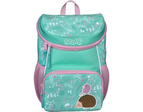 Scooli Kindergartenrucksack 8 Liter Igel, Polyester, 20 x 19 x 13 cm