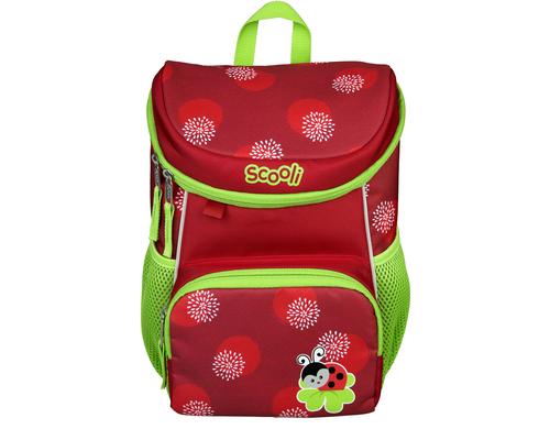 Scooli Kindergartenrucksack 8 Liter Marienkfer, Polyester, 20 x 19 x 13 cm