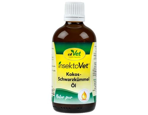 cdVet insektoVet Kokos-Schwarzkmmell 100ml, fr Hunde